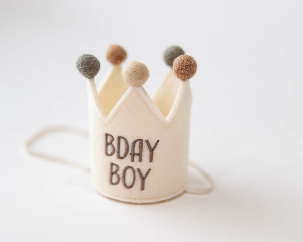 MINI Birthday Boy Cat Hat